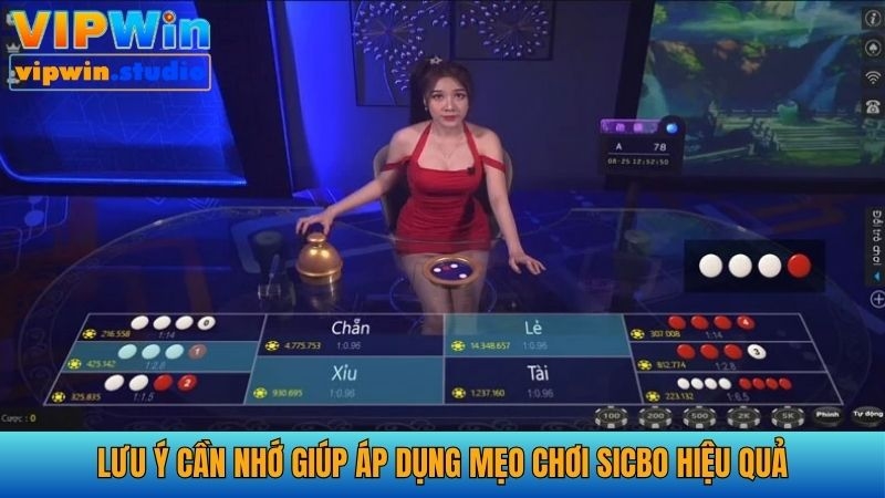 Mách Bạn 3+ Mẹo Chơi Sicbo Hiệu Quả Từ Các Cao Thủ 5 Lưu ý quan trọng giúp áp dụng mẹo cược Sicbo chuẩn xác hơn